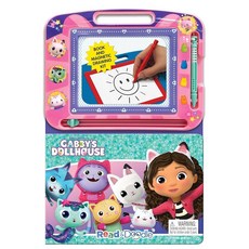 정품++ Gabby Dollhouse Read & Doodle - Learning resources for kids a magnetic drawing pad an easy-, 정품++ Gabby Dollhouse Read & Do
