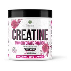 Foodelis 푸델리스 크레아틴 모노하이드레이트 롤리팝맛 고흡수 고품질, 1개, 500g