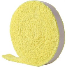 스쿼시그립 라켓그립 핸들 10미터 면 라켓 손잡이 랩 테니스 및 배드민턴 라켓용 셀프 타월 그립 땀 흡수 미끄럼 방지 스쿼시 낚싯대 （ 옐로우 ）도 사용 가능합니다