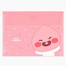카카오프렌즈 봉투 파일 가로형 리틀프렌즈, 1개, 어피치 1개, 어피치
