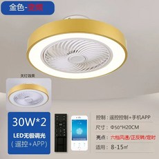 실링팬조명 씰링팬 거실등 간접조명 방등 서큘레이터, X. 50cm 골드6단 가변 주파수  리모콘, X. 50cm 골드6단 가변 주파수  리모콘