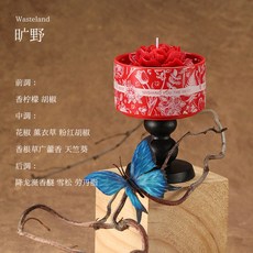 高顔值香薰蠟燭禮盒 創意高級禮物 生日伴手禮 裝飾擺件香薰, 1個, 曠野