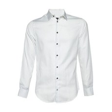 조르지오 아르마니 중고 기하학 자카드 셔츠