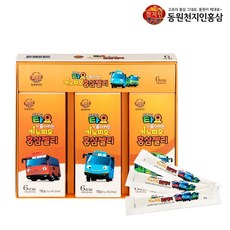 [동원천지인] 꼬마버스타요가 좋아하는 키노피오 홍삼스틱(15g 30포) X 3입_49500x3