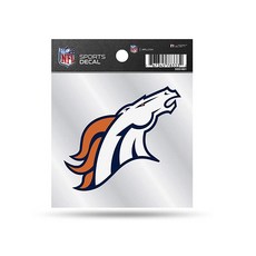 Rico Industries NFL 뉴올리언스 세인츠 10.2cm x 10.2cm 스몰 스타일 데칼 팀 색상, Denver Broncos