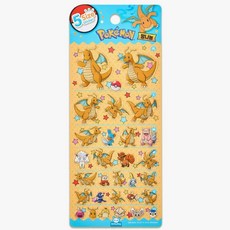 포켓몬 5사이즈 스티커 망나뇽 1개