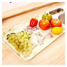 스퀘어쟁반(로즈와인)特大 W, 본상품선택, 1개