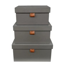 고급 가죽 휴대품 호텔 보관함 캐비닛 수납상자 보관, 1개, X. 회색