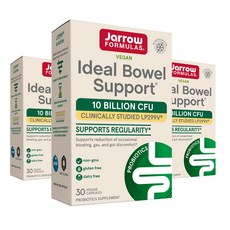 Jarrow FORMULAS 賈羅公式 Ideal Bowel Support益生菌素食膠囊, 30顆, 3盒