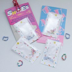 여름 컬러 비즈 반지 만들기 DIY 키트 세트 파스텔 링 담수 진주 레이어드 악세사리