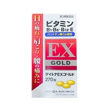 DAYTONA EX GOLD 維他命B1 B6 B12 E 270錠, 1個, 270顆
