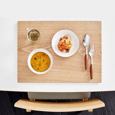 한샘 우드 테이블 매트 트레이 2colors, 애쉬(A), 1개