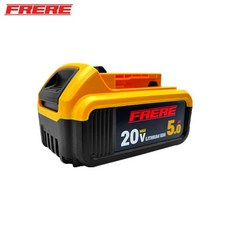 프레레 20V 5.0Ah 밧데리 리튬이온 디월트 디월드 호환 가능, 1개