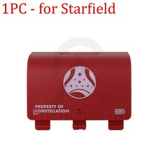 CoolerAge Xbox One 시리즈 X S 무선 컨트롤러 플라스틱 배터리 쉘 뚜껑 후면 케이스 교체 하우징 문짝 커버, 1PC - for Starfield, 1개