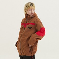 2223 오비오 남녀공용 도미네이션 자켓 OVYO DOMINATION 3LAYER JKT BROWN