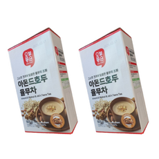 아몬드호두율무차 사무실탕비실간식 곡물차 견과차, 2개입, 18g