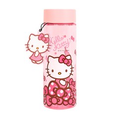 헬로키티 클리어 칼라보틀 500ml 키티물병 어린이물통, 핑크, 1개