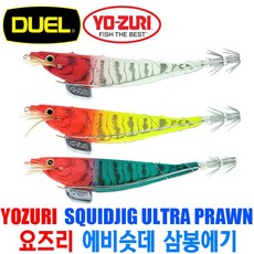 해저낚시 요즈리 삼봉에기 에비 슷데 A1063 케이무라 제주 갑오징어 쭈꾸미 한치, LRM, 1개