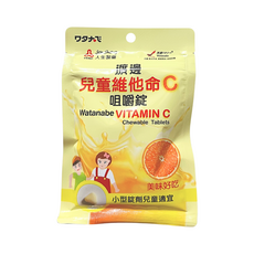 渡邊 兒童維他命C 咀嚼錠（114錠/包）【現貨】, 1個, 144顆