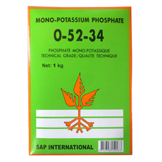 SAP INTERNATIONAL 磷酸一鉀肥料 0-52-34, 1kg, 1件