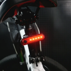 티르비 자전거 후미등 LED C타입 충전식 CTY-75, 지켜줌 레드, 1개