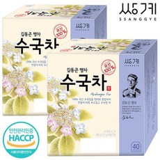 기타쌍계명차 김동곤 명인이 만든 수국차 40+40T jh유통