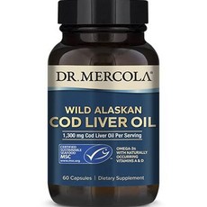 DR. MERCOLA 野生阿拉斯加科迪河油膠囊, 1個, 60入
