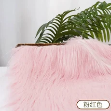 인조 모피 패브릭 패치워크 봉제 재료 DIY 수제 카운터 카펫 코스프레 패브릭 수염털 신제품 8cm 길이, 01 12, 01 25x45cm, 12 30