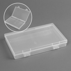 DN 마스크케이스 위생 하드 보관함 휴대용 오염방지 투명, 1개, 1개입