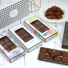 DIY 수제 초콜릿 만들기 선물상자 고급패키지 4개 구성세트 발렌타인데이 초콜렛 키트, 1