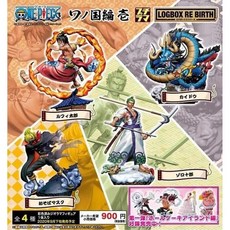 ONE PIECE 航海王 LOGBOX 和之國篇 彩色済みジオラマフィギュア 代理版 四款一套, 1個