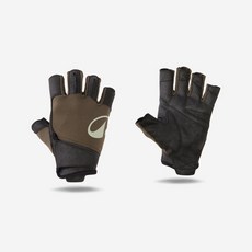 데카트론 Decathlon 웨이트 트레이닝 반장갑 그립 리프팅 - 블랙 세이지 그린 카키 그린 762987, M