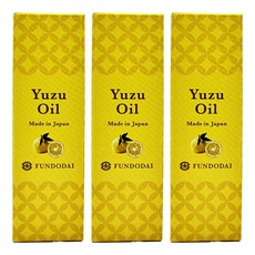 훈도다이 유자 오일, 45g, 3개