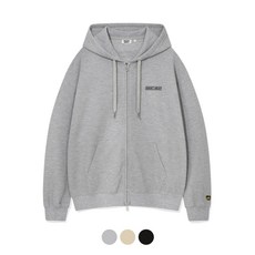 브랜드정품 와키윌리 WACKY WILLY 와플 베이직 로고 후드집업 (3 colors) 343986