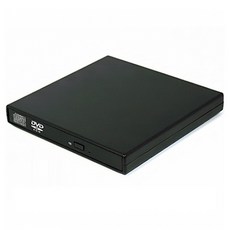 (노트옵션) ODD 외장케이스 노트킹 12mm 슬림 NOP-SM-12 USB2.0 SATA Type (블랙/베젤별매), 1개
