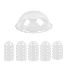 투명 플라스틱 반구 pvc반구 50개, 1세트, 투명 중 12cm 50개
