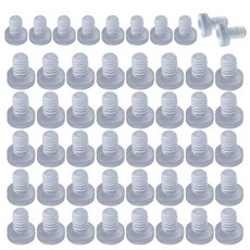 아이베란다 홈마개 다보 고무범퍼 6mm, 50개, 투명