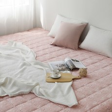 더블샵 패밀리 침대 패드, 데이지인디핑크