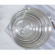 동무 원형 트레이 1P 원형접시 캠핑용