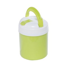 小老闆萬國商舖 寶拉保冰保溫壺-1L蘋果綠 豋山露營 野餐 活動 外出 飲料 保溫 保冰, 1個