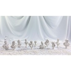 미니 석고상 엔틱 소품 트레이 장식 미술 비너스 아그리파 줄리앙 아리아스 헤르메스 다비드, 10.브루터스