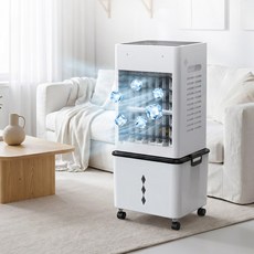 EXTEDRG 냉풍기 이동식 에어컨 가정용 냉풍기 13L 대용량 타워형 선풍기 저소음 절전형 강력냉풍 이동형 원룸, KYS-30-105Y