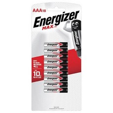생활 에너자이저 맥스 건전지 AAA 18입, 본상품