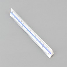 예스몰 삼각입체자 삼각자, 15cm - 저배율