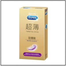 Durex 超薄 勁潤裝 衛生套, 1個, 5片