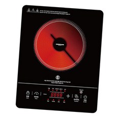 휴대용 하이라이트 전기 렌지 1구 1P 사각 버너 쿡탑