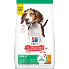 Hills 希爾思 狗 幼犬 雞肉 原顆粒 飼料 4.5LB, 雞, 2.04kg, 1袋