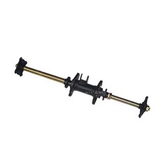 拾光優選好物 ATV四輪沙灘車配件卡丁車改裝 大公牛鏈傳動后橋總成后軸法蘭81CM, 不帶碟剎盤 鏈盤, 1個