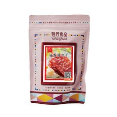 裕芳食品 YuFangFood 柚香薄肉乾, 80g, 1個