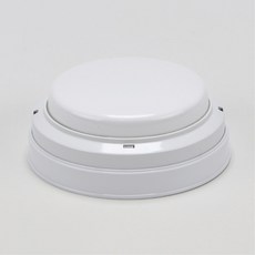 차동식 소방 열 감지 온도 변화 감지기, 2개, 단일(화이트)